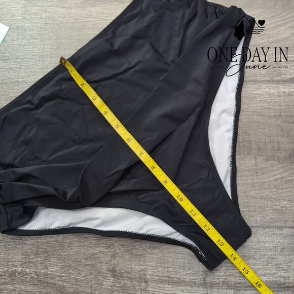 Adisputent High Waist Flounce Bikini Swimsuit Size XXL - Picture 6 of 7